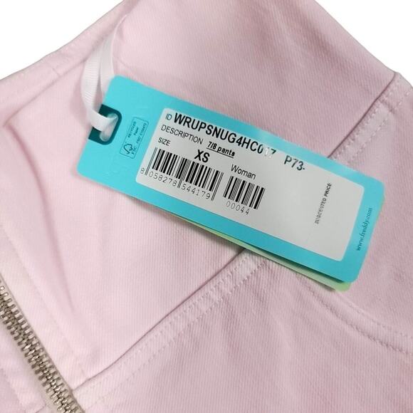 Freddy WR.UP Snug Jeans High Waisted 7/8 Length Baby Pink Butt Shaping Jeans - Picture 13 of 15